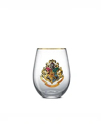 JoyJolt Hogwarts Heritage Stemless Drinking Glasses, Set of 4