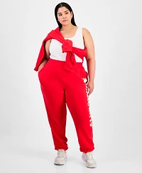 Love Tribe Trendy Plus Hello Kitty Holiday Sweatpants