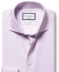 Charles Tyrwhitt Men's Non-Iron Gingham Dress Shirt