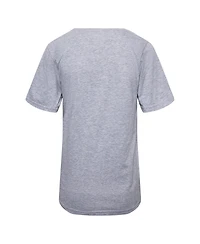 Dallas Cowboys Women's Gray Cheerleaders Sweetheart Bow T-Shirt