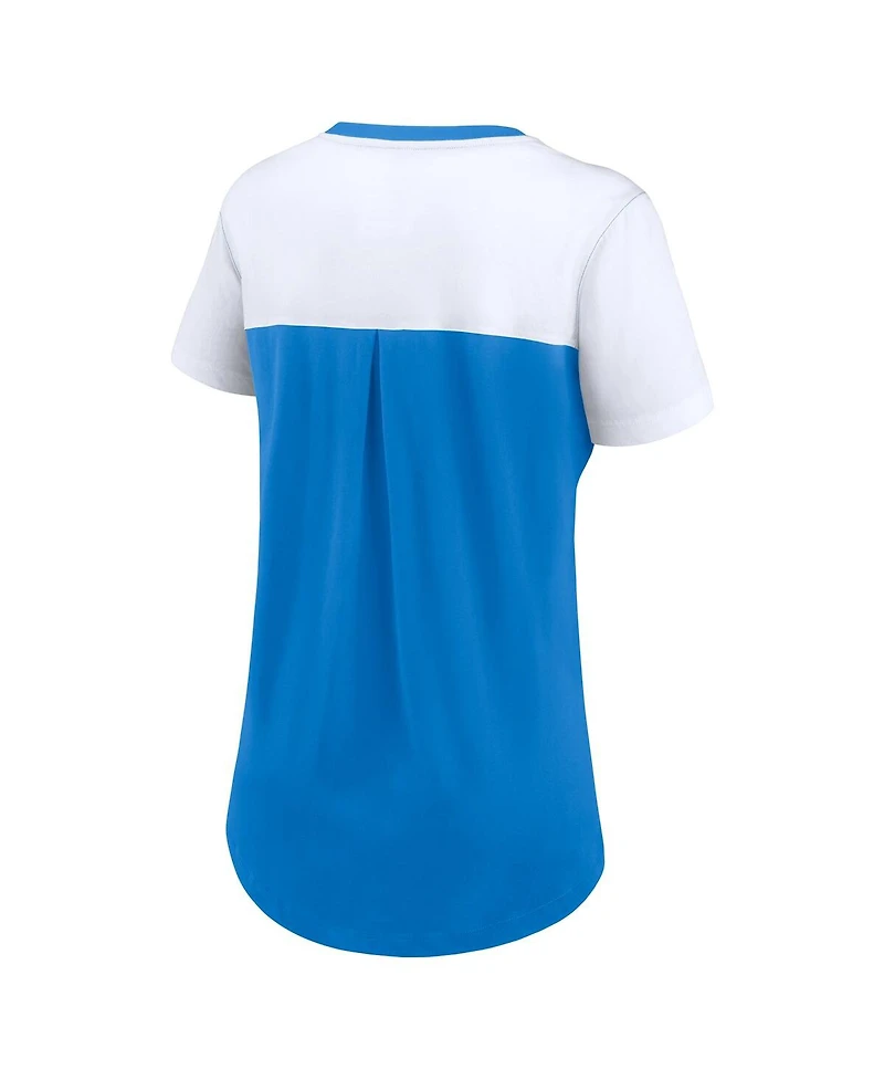 Nike Women's Powder Blue Los Angeles Chargers Performance Fashion T-Shirt