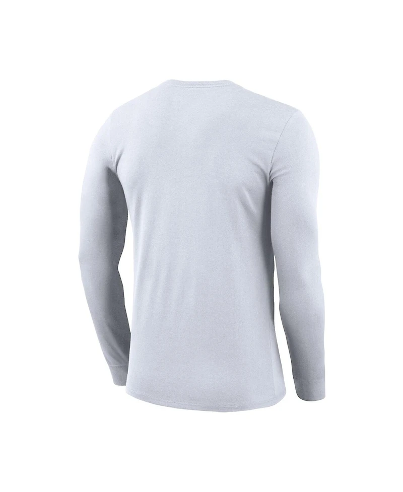 Nike Men's White La 2028 Summer Legend Performance Long Sleeve T-Shirt