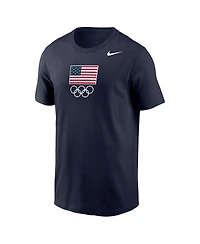 Nike Men's Navy Team Usa Olympic Performance T-Shirt