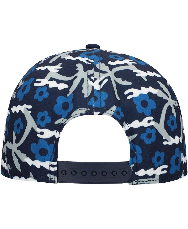 New Era Men's Navy Dallas Cowboys Wakey Wakey Golfer Snapback Hat