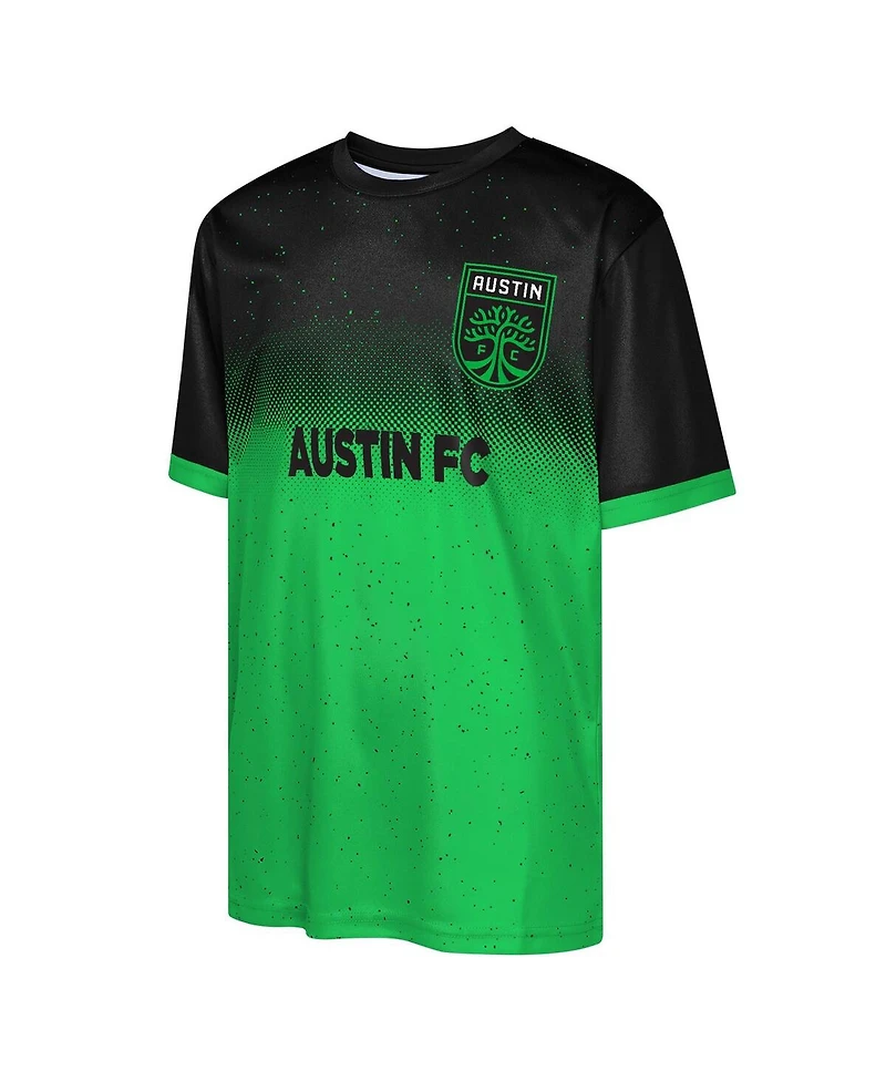 Outerstuff Big Boys and Girls Black Austin Fc Stalwart Defender T-Shirt