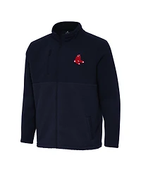 Antigua Men's Navy Boston Red Sox Daily Fused Full-Zip Jacket