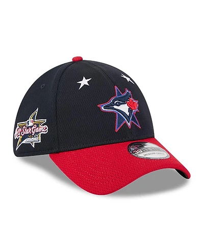 New Era Men's Navy/Red Toronto Blue Jays 2025 Mlb All-Star Game Workout 39THIRTY Flex Hat