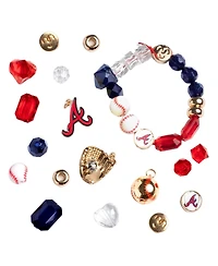 Super Smalls Big Boys and Girls Atlanta Braves Mini Bead Kit