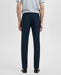 Mango Men's Stretch Fabric Super Slim-Fit Suit Pants