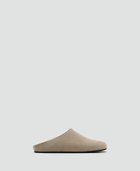 Mango Men's Suede Leather Clogs