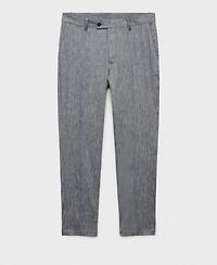 Mango Men's Slim Fit Linen Pants
