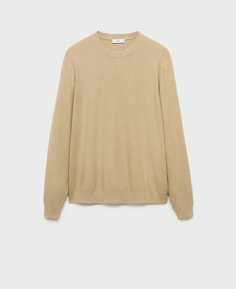 Mango Men's Fine-Knit Sweater