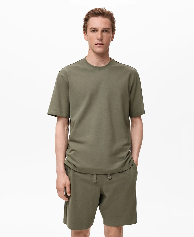 Mango Men's Cotton Shorts Pajama Pack