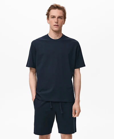Mango Men's Cotton Shorts Pajama Pack