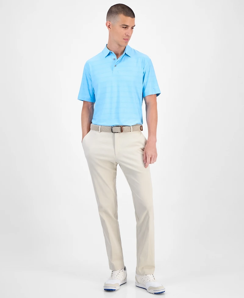 Pga Tour Men's Textured Polo Shirt