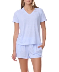 Tommy Hilfiger Women's 2Pc Short Sleeve Tee & Short