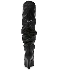 Steve Madden Women's Distortion Knee-High Slouch Wedge Boots