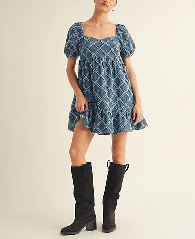 Arose Studio, Inc Women's Levi Babydoll Mini Dress