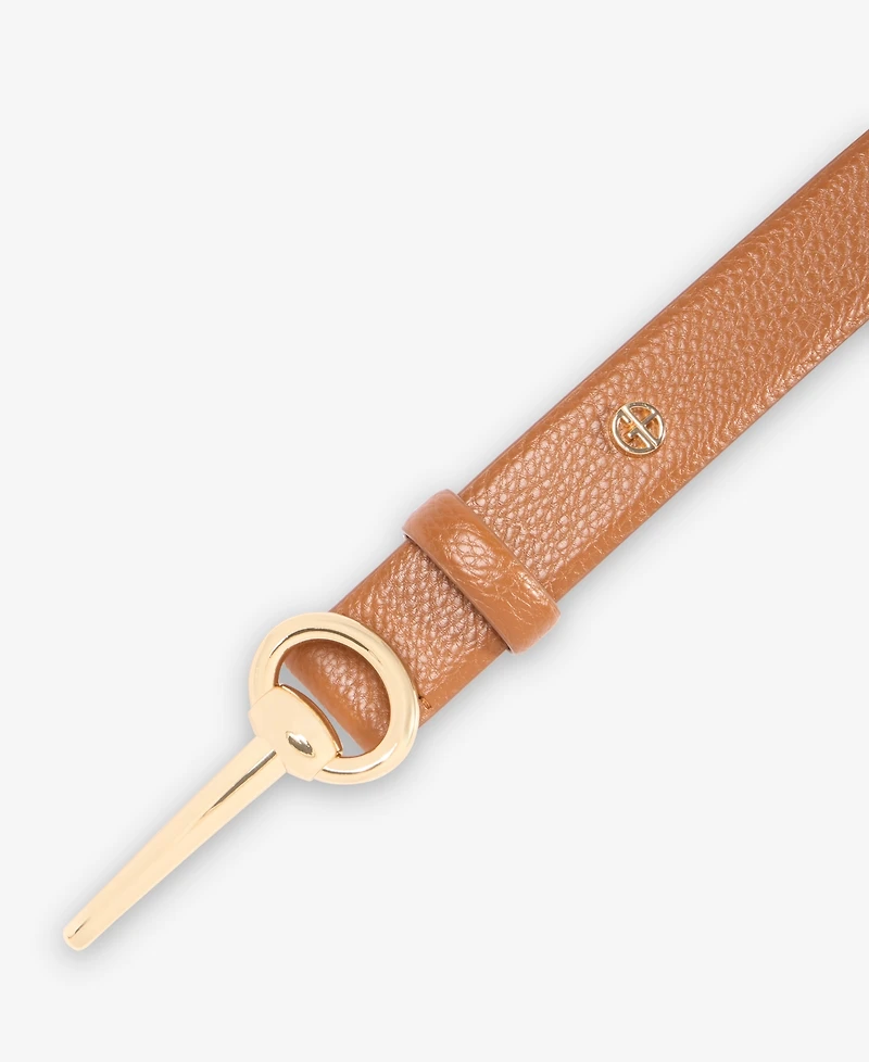 Giani Bernini Half Horsebit Buckle Pant Belt