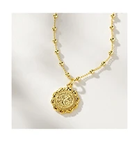 14k Gold-Plated Atocha Pendant Necklace