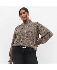 City Chic Women's Indie Print Top