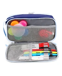 J World Doodle Pencil Case with Organizational Pockets and Handle Strap