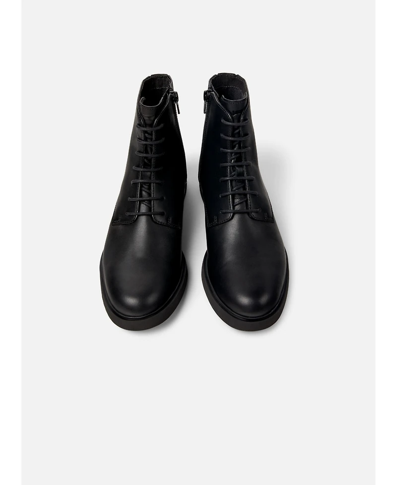 Camper Iman Leather Lace Up Bootie