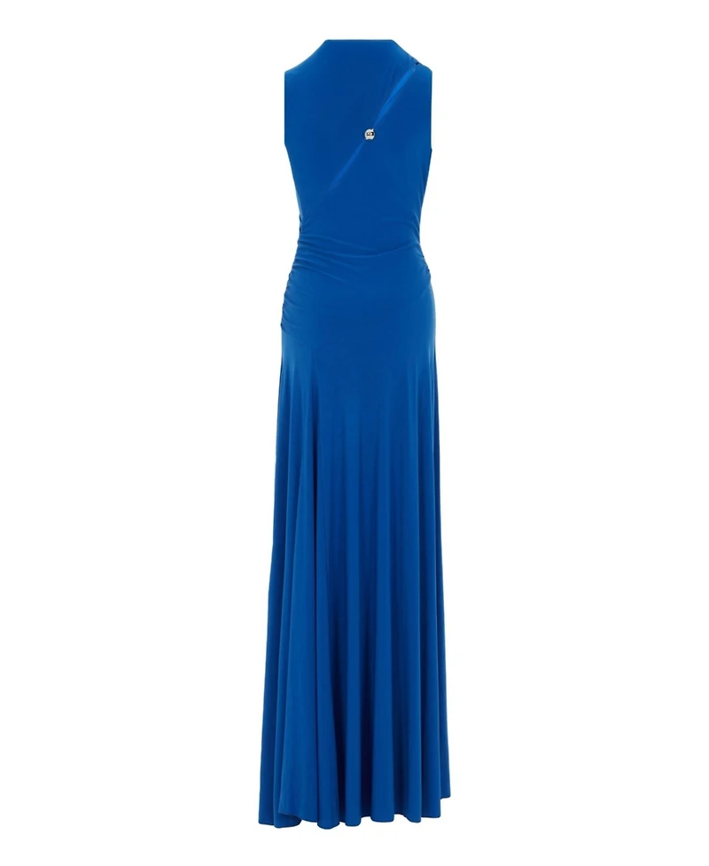 Nocturne Women's Asymmetric Draped Cut-Out Dress