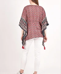 Raas Women's Embroidered Kaftan Top