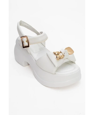 Merida Buckle Platform Sandal (Women)