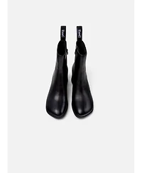 Camper Kora Leather Zip Bootie