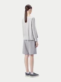 Gobi Cashmere Women's Boatneck Cotton Silk Blend Sweater