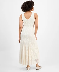 And Now This Women's Lace Godet-Hem Maxi Dress, Macy's Exclusive