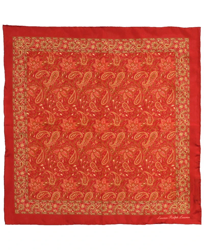 Lauren Ralph Lauren Paisley Square Scarf