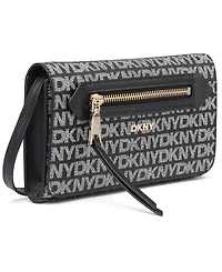 Dkny Bryant Ave Mini Logo Wallet Crossbody
