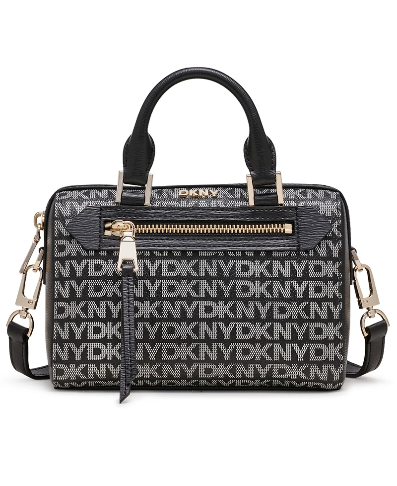 Dkny Bryant Ave Mini Logo Duffle Satchel