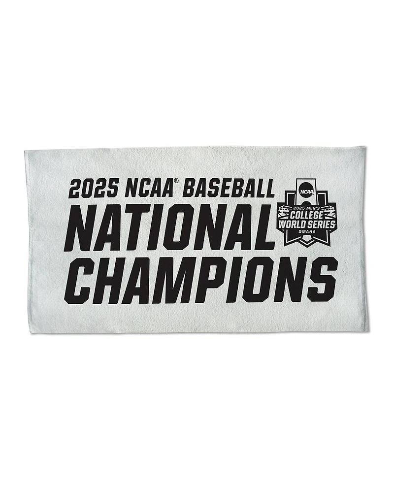Wincraft Lsu Tigers 2025 Ncaa Baseball Men's College World Series Champions Locker Room 22" x 42" On-Field Celebration Double-Sided Towel