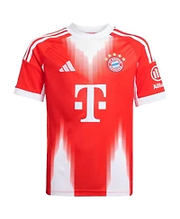 Adidas Big Boys and Girls Harry Kane Red Bayern Munich 2025/26 Home Replica Jersey