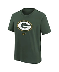 Nike Big Boys and Girls Green Bay Packers Primary Logo Legend T-Shirt