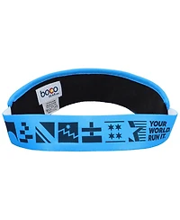 Boco Gear Men's and Women's Blue World Marathon Majors 360 Visor Adjustable Hat