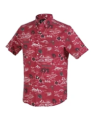 Reyn Spooner Men's Red Tampa Bay Buccaneers Kekai Performance Button-Down Shirt