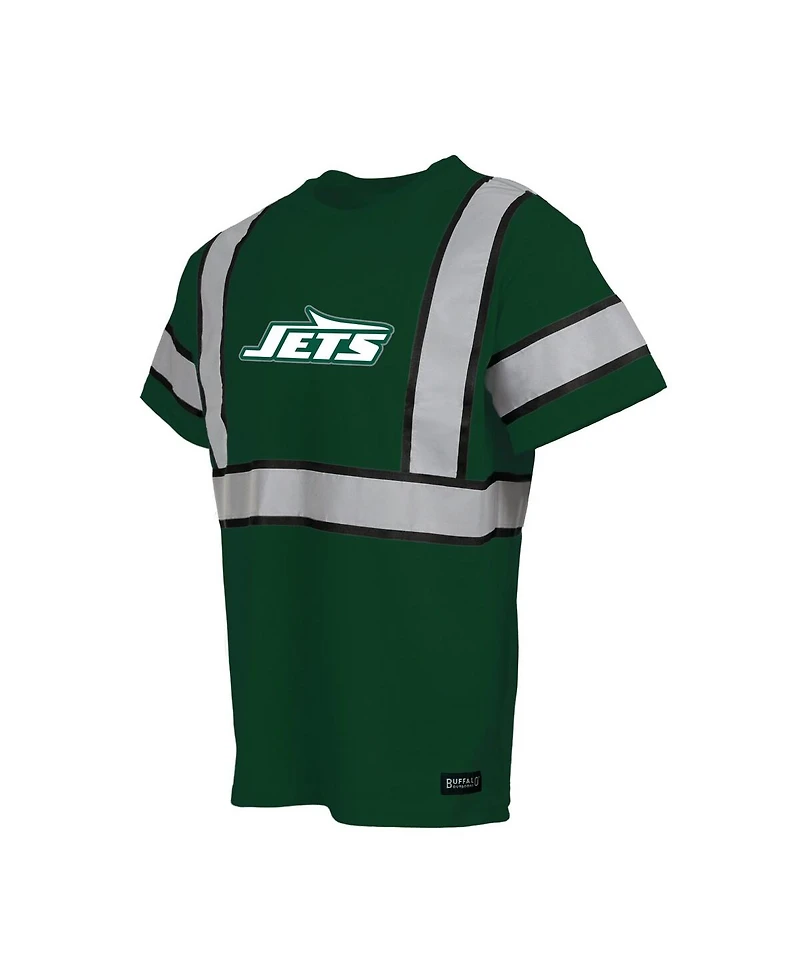 Buffalo Outdoors Men's Green New York Jets Safety Heavyweight T-Shirt