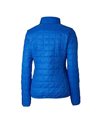 Cutter & Buck Women's Royal Buffalo Bills Rainier PrimaLoft Eco Insulated Full-Zip Puffer Jacket