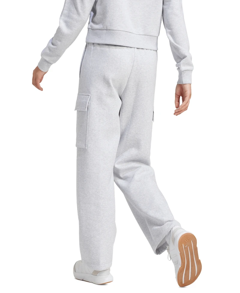 adidas Women's Essentials Fleece Cargo Sweatpants
