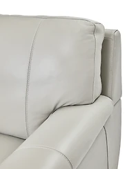 Cobbie Leather 69" Loveseat, Macy's Exclusive