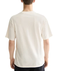 Scotch & Soda Men's Relaxed Fit Short Sleeve Logo Graphic Crewneck T-Shirt