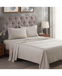 Superior Egyptian Cotton 300 Thread Count Solid Bed Sheet Set