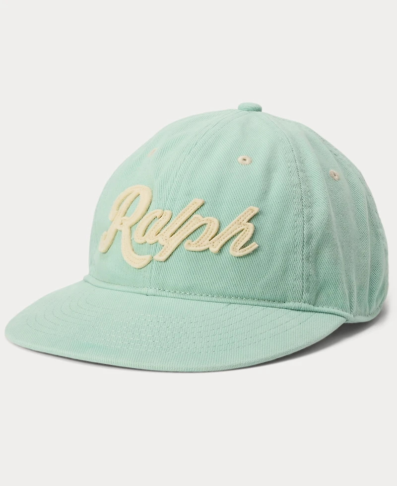 Polo Ralph Lauren Women's Logo-Patch Cotton Twill Ball Cap