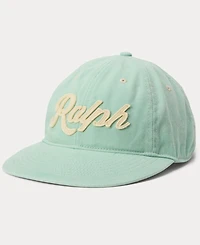 Polo Ralph Lauren Women's Logo-Patch Cotton Twill Ball Cap