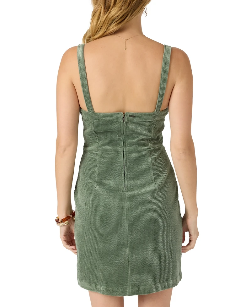 O'Neill Juniors' Langford Square-Neck Mini Dress